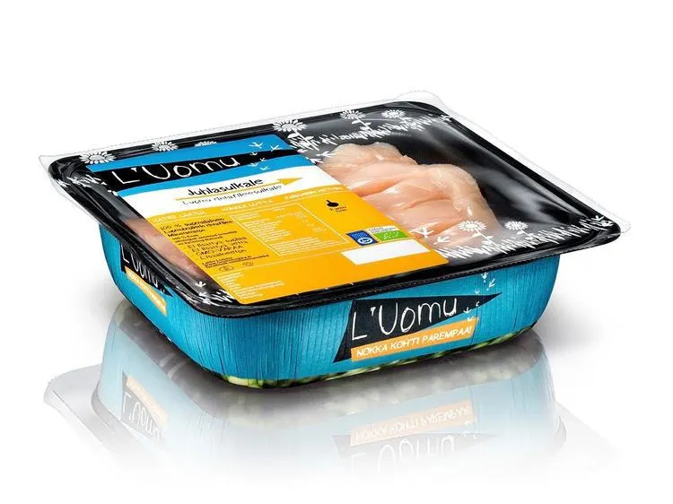 L'Uomu Nokka Juhlasuikale luomubroilerin Fileesuikale 250g, luomukana