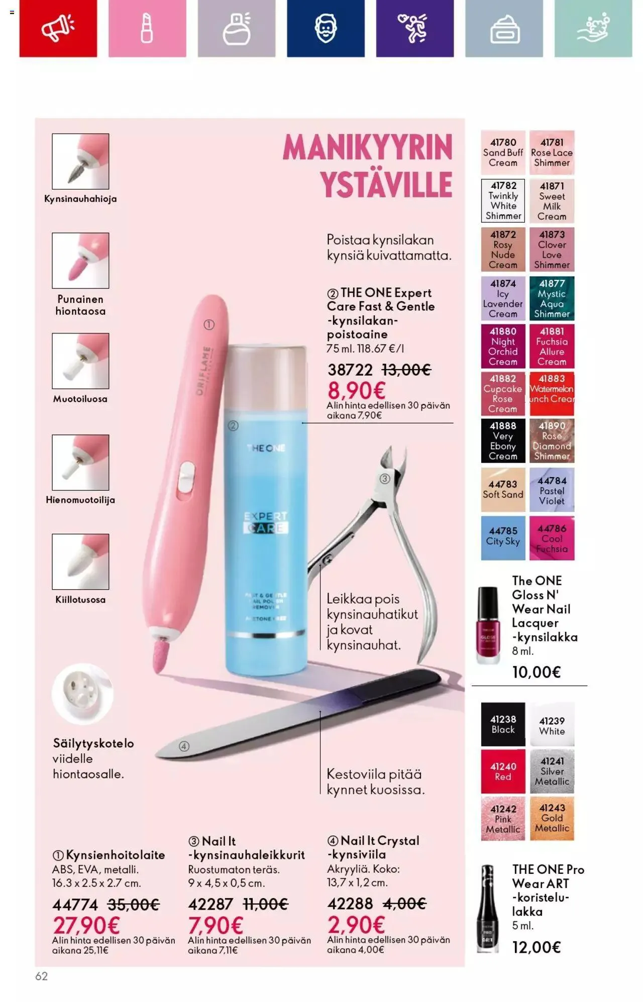 Oriflame - Esite 14 voimassa alkaen 13. syyskuuta - 3. lokakuuta 2023 - Tarjouslehti sivu 62