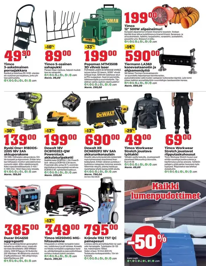 Näköislehti Kärkkäinen voimassa alkaen 5. maaliskuuta - 18. maaliskuuta 2025 - Tarjouslehti sivu 15