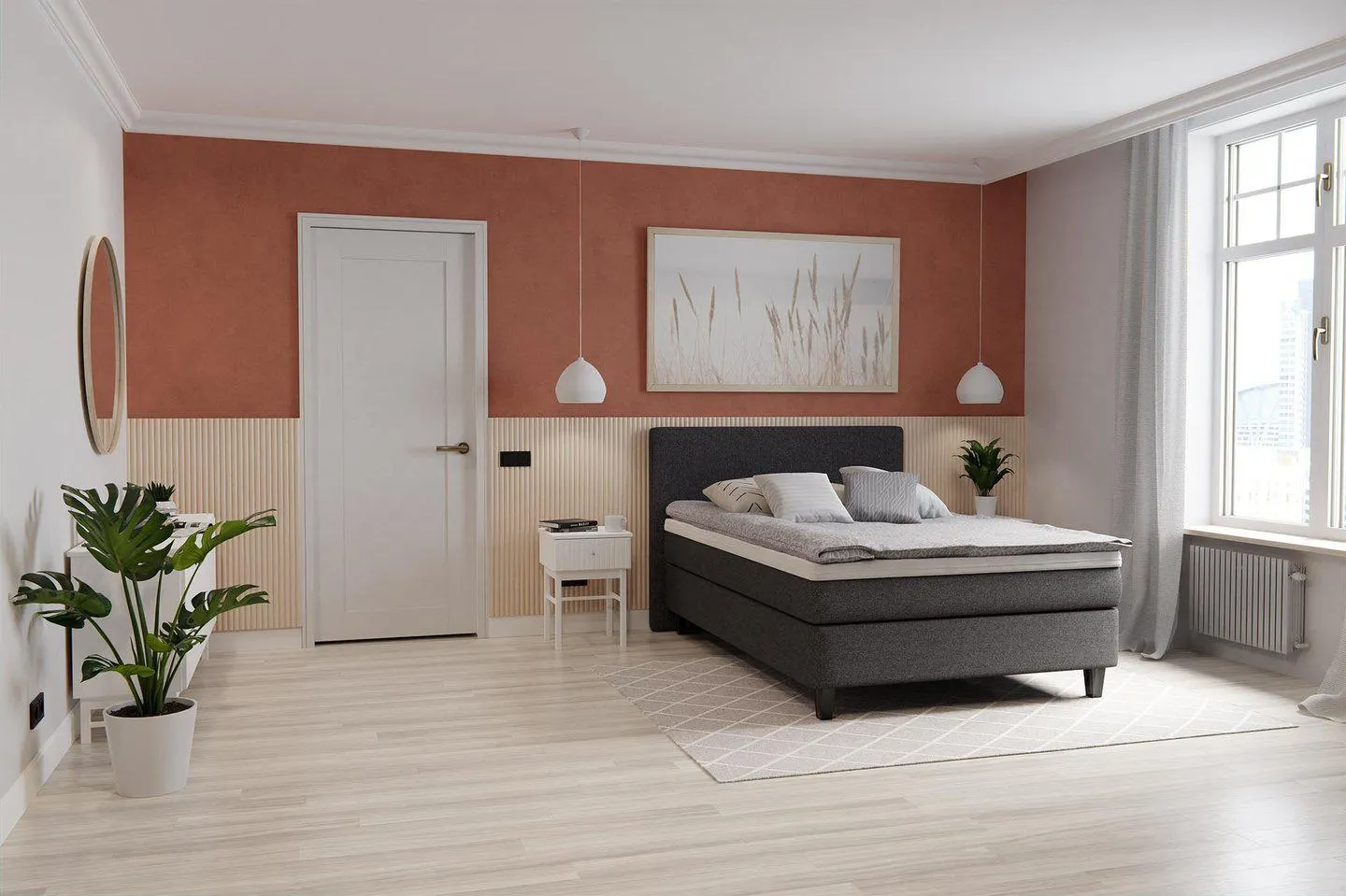 jenkkisänky 140x200 cm + pääty