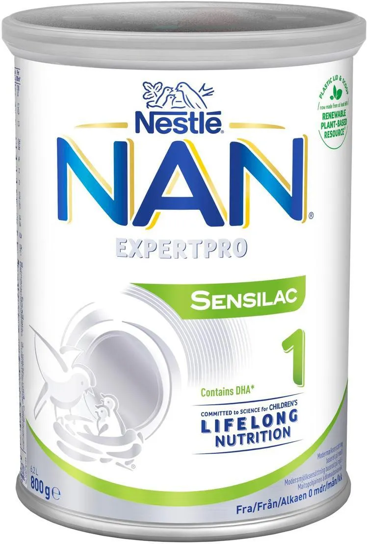 Nestlé NAN Sensilac 1 Äidinmaidonkorvike 800g