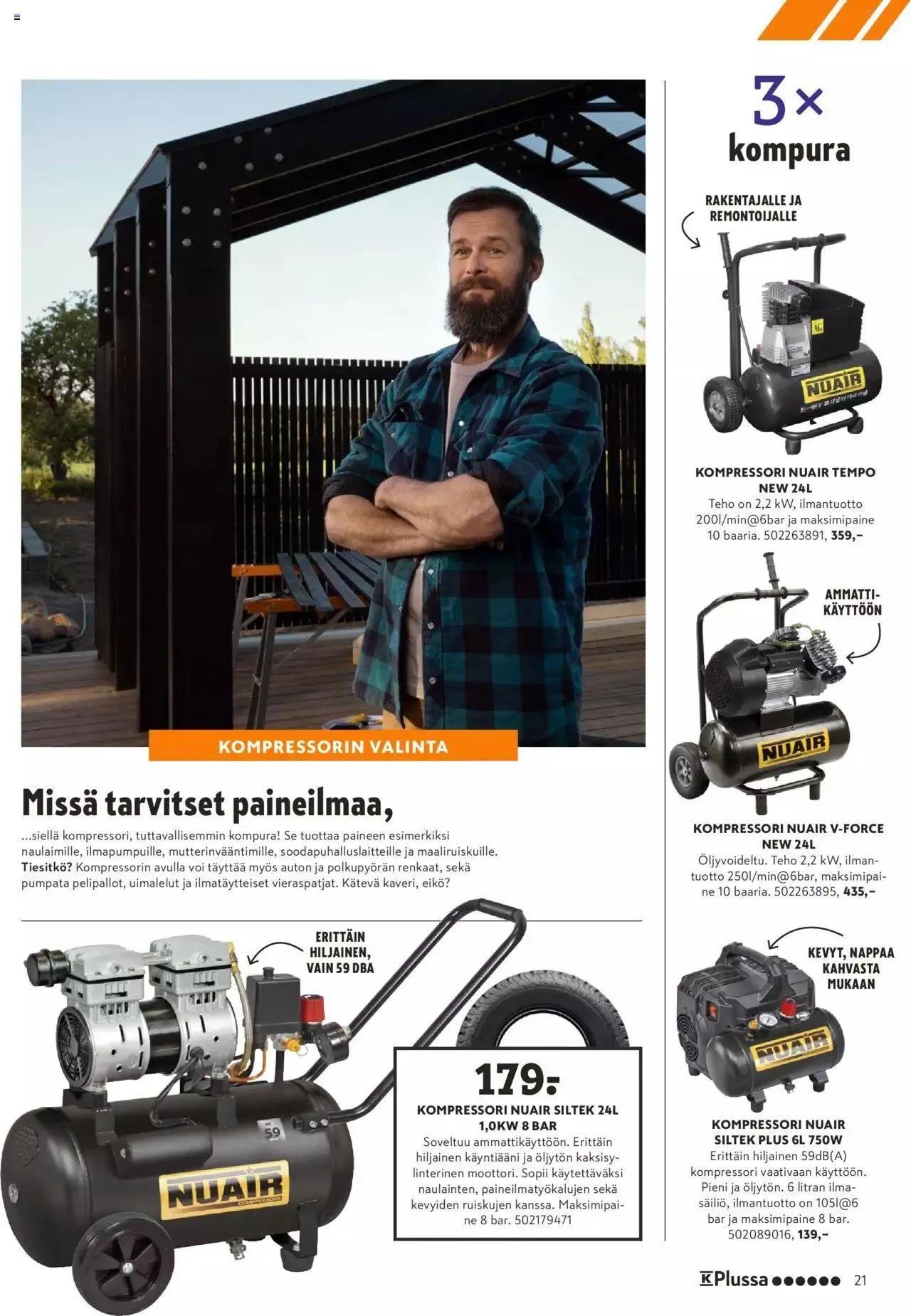 K-Rauta tarjoukset - Pakissa voimassa alkaen 1. elokuuta - 30. syyskuuta 2023 - Tarjouslehti sivu 21