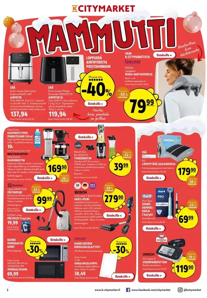 K-citymarket tarjoukset voimassa alkaen 12. joulukuuta - 26. joulukuuta 2024 - Tarjouslehti sivu 10