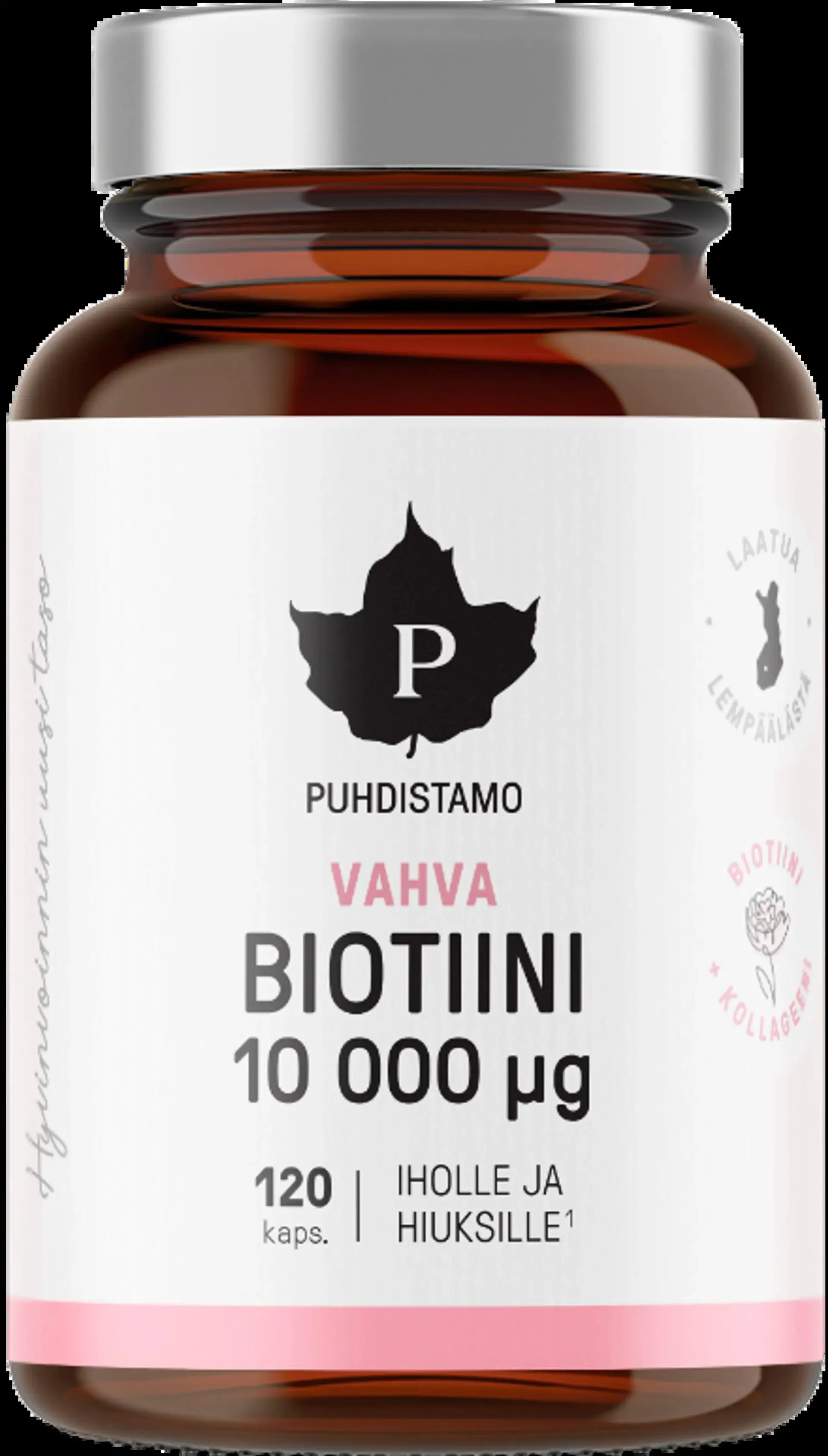 Puhdistamo Vahva Biotiini, 120 kaps
