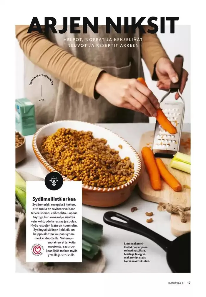 K-Ruoka 1/2025 voimassa alkaen 5. helmikuuta - 19. helmikuuta 2025 - Tarjouslehti sivu 17
