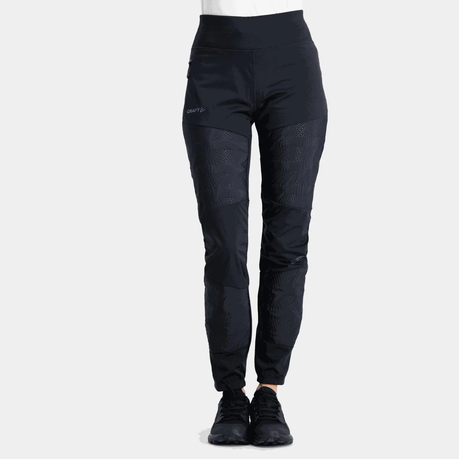 ADV Nordic Training Speed Pants 25/26, naisten maastohiihtohousut - Musta