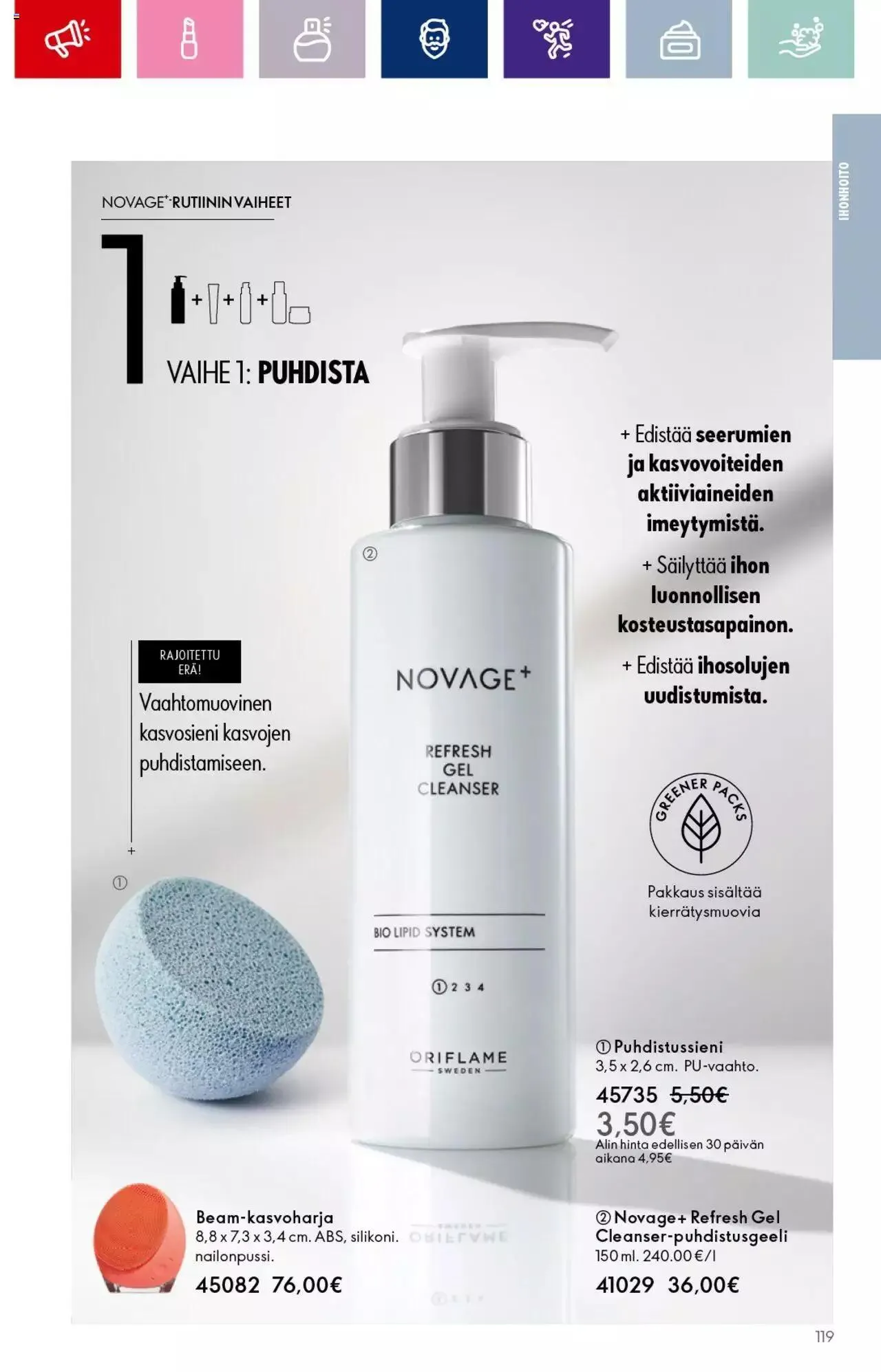 Oriflame - Esite 14 voimassa alkaen 13. syyskuuta - 3. lokakuuta 2023 - Tarjouslehti sivu 119