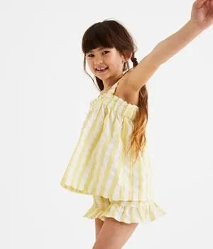 Lainekrepatut shortsit