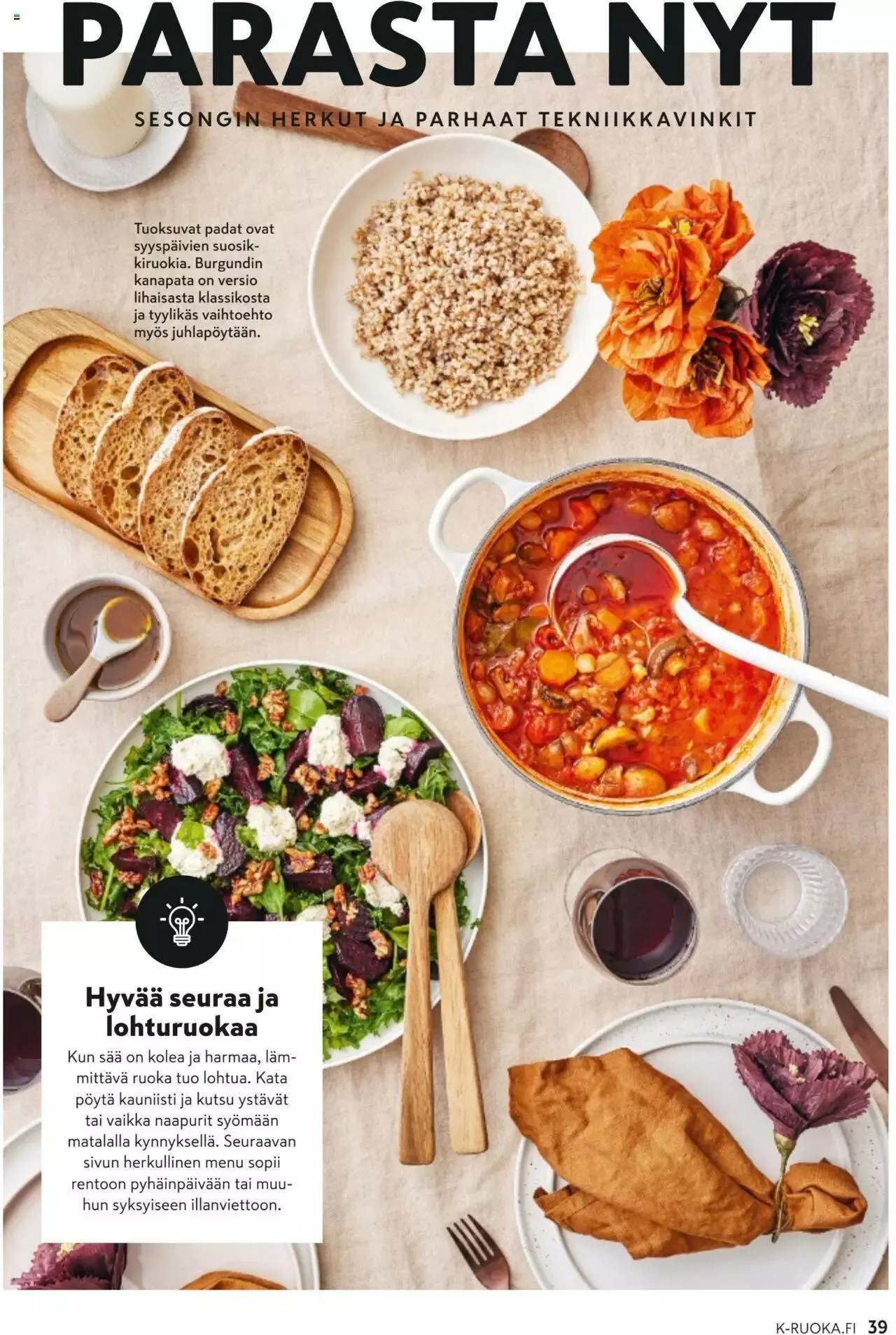 K-Citymarket - K-Ruoka voimassa alkaen 4. lokakuuta - 31. lokakuuta 2023 - Tarjouslehti sivu 39