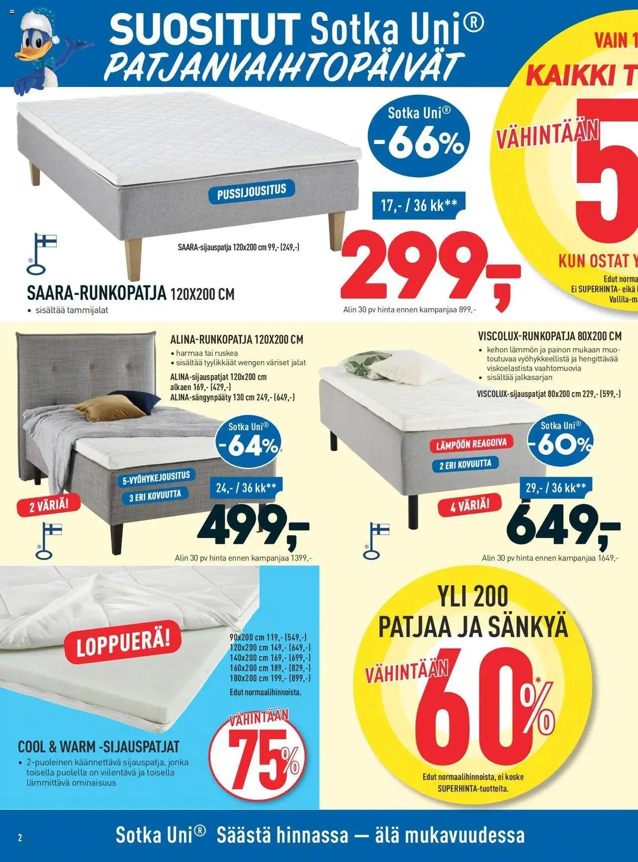 Sotka tarjoukset voimassa alkaen 1. elokuuta - 31. joulukuuta 2024 - Tarjouslehti sivu 2