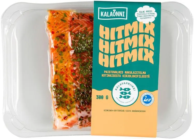 Kalaonni Hitmix kirjolohipala grilliin ja uuniin 300 g