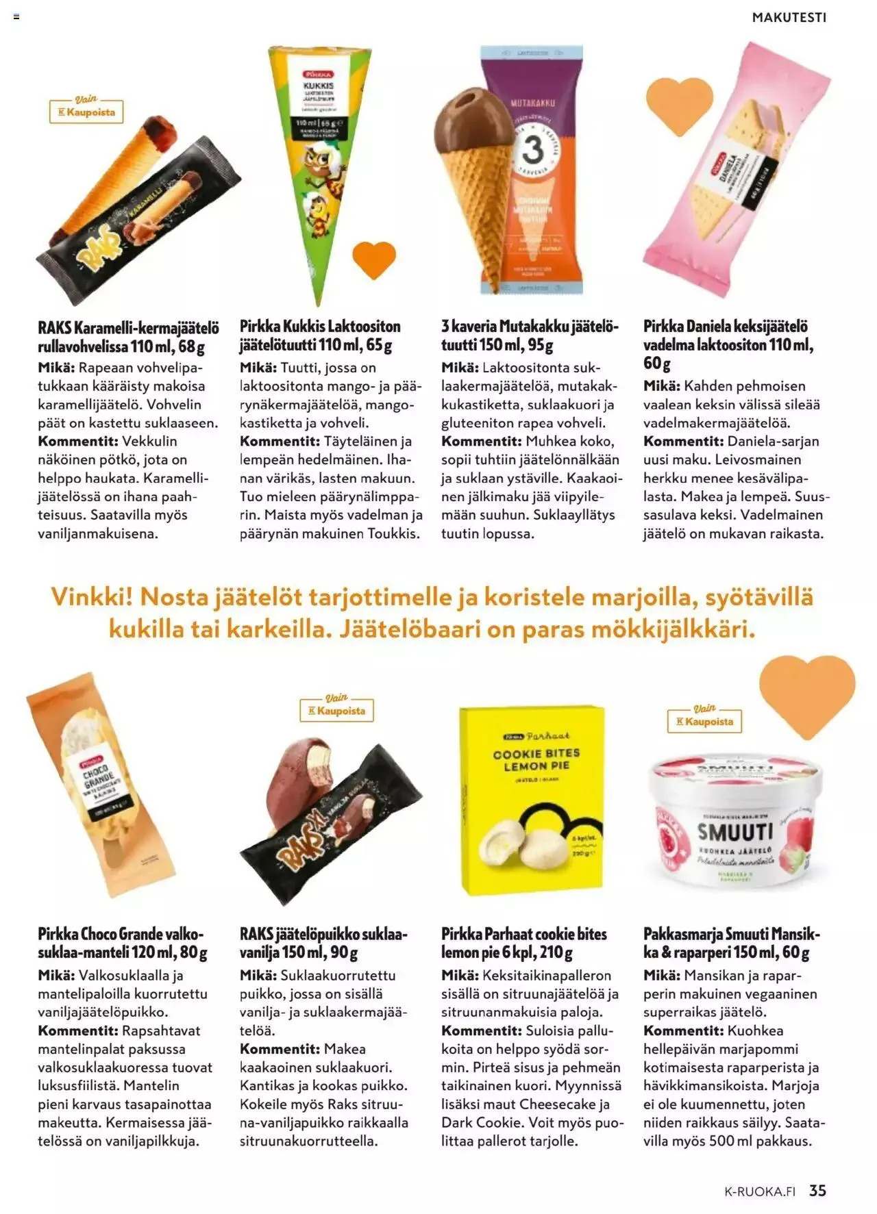 K-Citymarket - K-Ruoka voimassa alkaen 24. huhtikuuta - 4. kesäkuuta 2024 - Tarjouslehti sivu 35