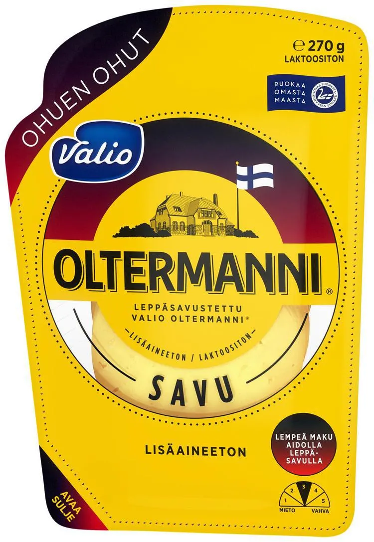 Valio Oltermanni® Savu ohuen ohut e270 g viipale