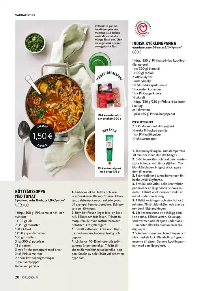 K-Mat 10/2024 voimassa alkaen 25. syyskuuta - 9. lokakuuta 2024 - Tarjouslehti sivu 12