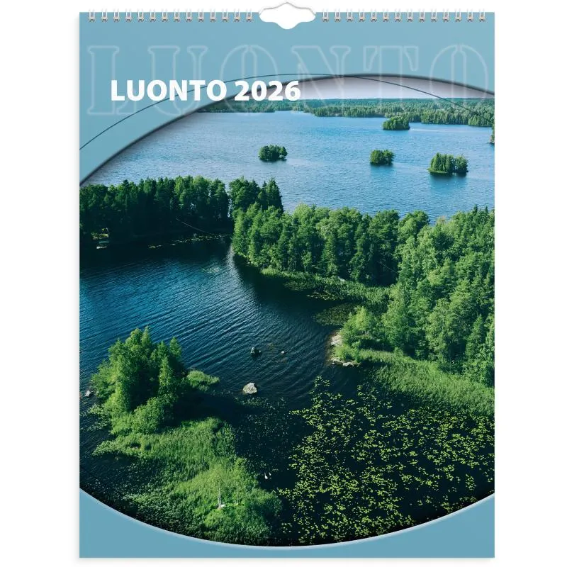 Seinäkalenteri Burde 2026 Luonto