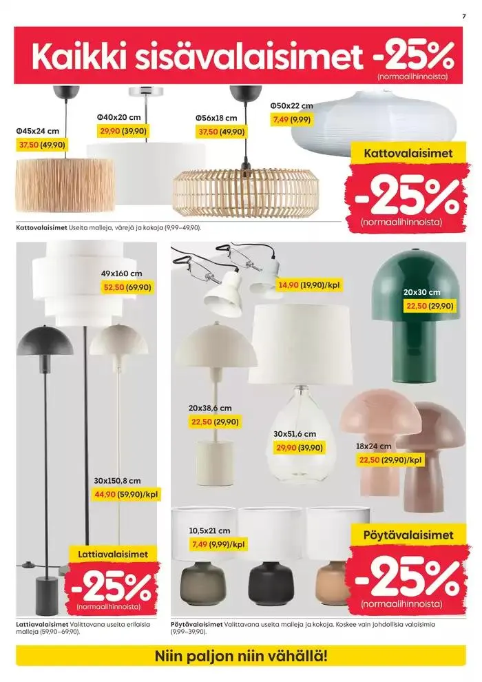 Rusta tarjoukset voimassa alkaen 25. syyskuuta - 9. lokakuuta 2024 - Tarjouslehti sivu 7