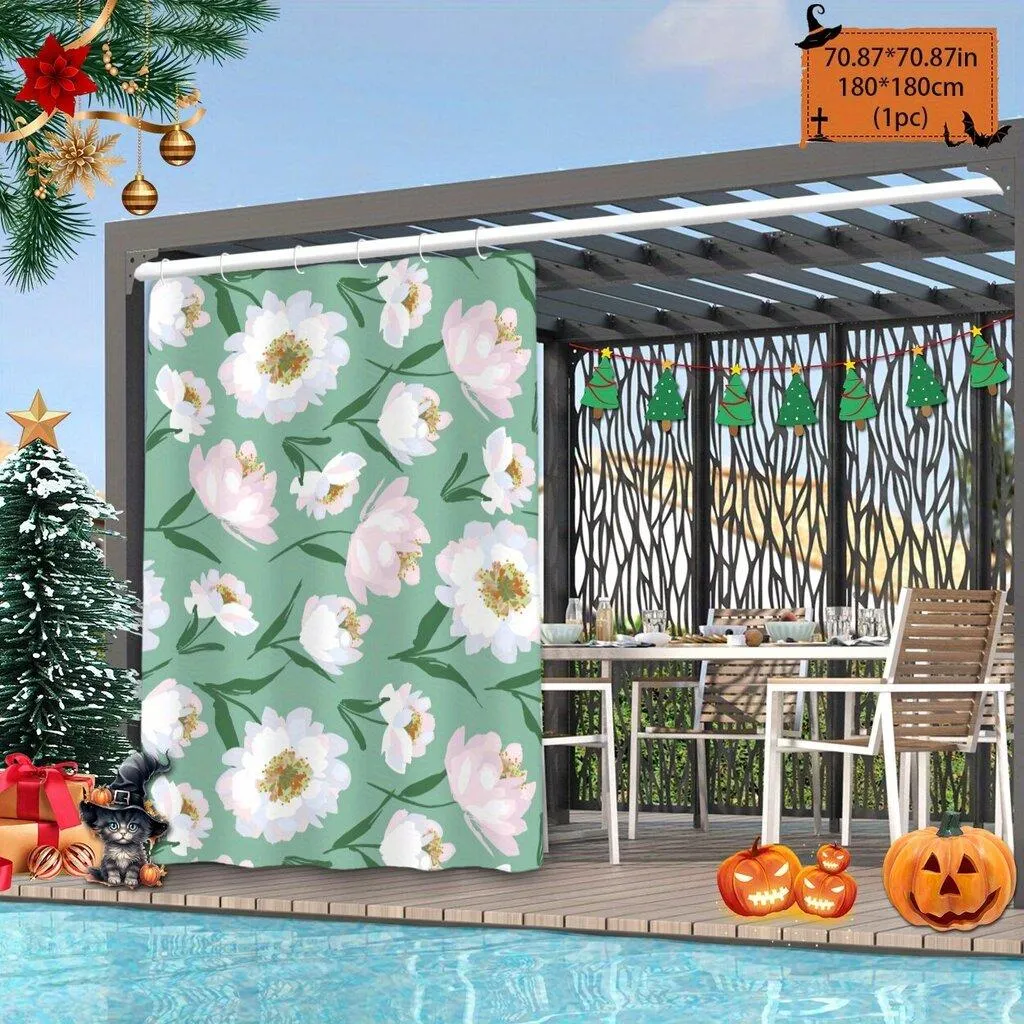 Ulkokäyttöinen Koukku Ripustettava Vedeneristävä Verho Pickify, 1PC-180X180cm/71*71in