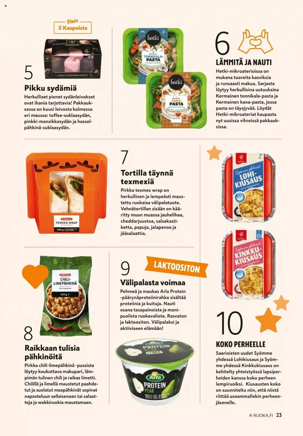 K-Market tarjoukset K-Ruoka 9/2023 voimassa alkaen 30. elokuuta - 3. lokakuuta 2023 - Tarjouslehti sivu 23
