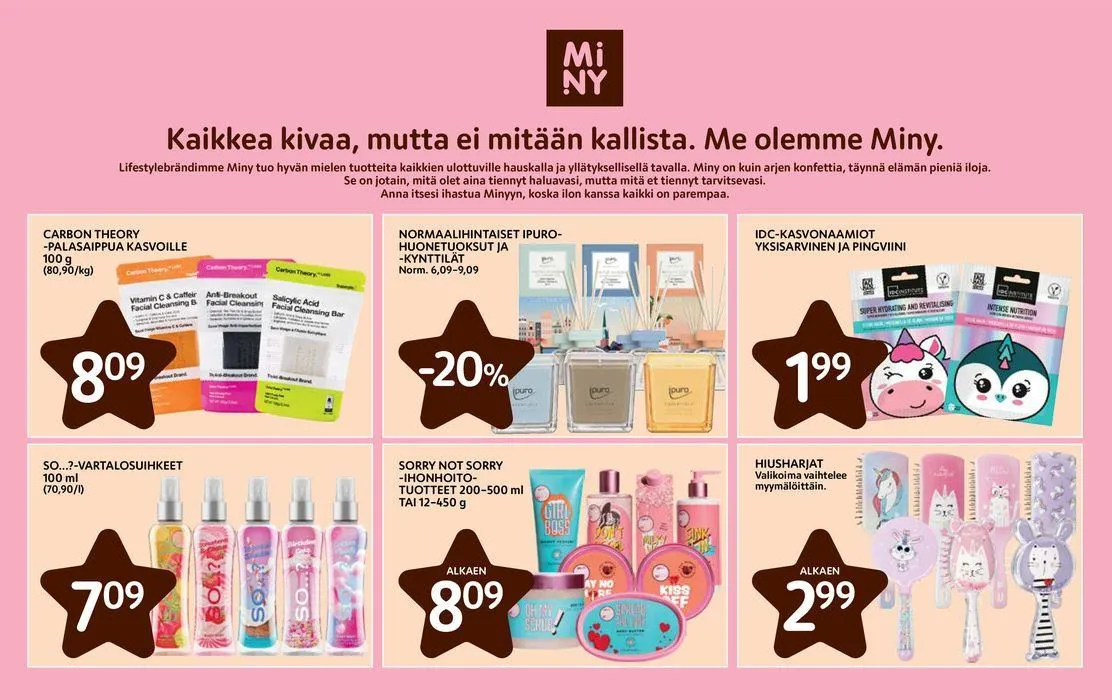 Miny-liite voimassa alkaen 9. syyskuuta - 23. syyskuuta 2024 - Tarjouslehti sivu 3