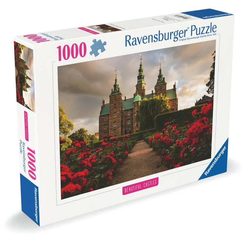 Palapeli Ravensburger 1000 palaa Rosenborg Castle Denmark