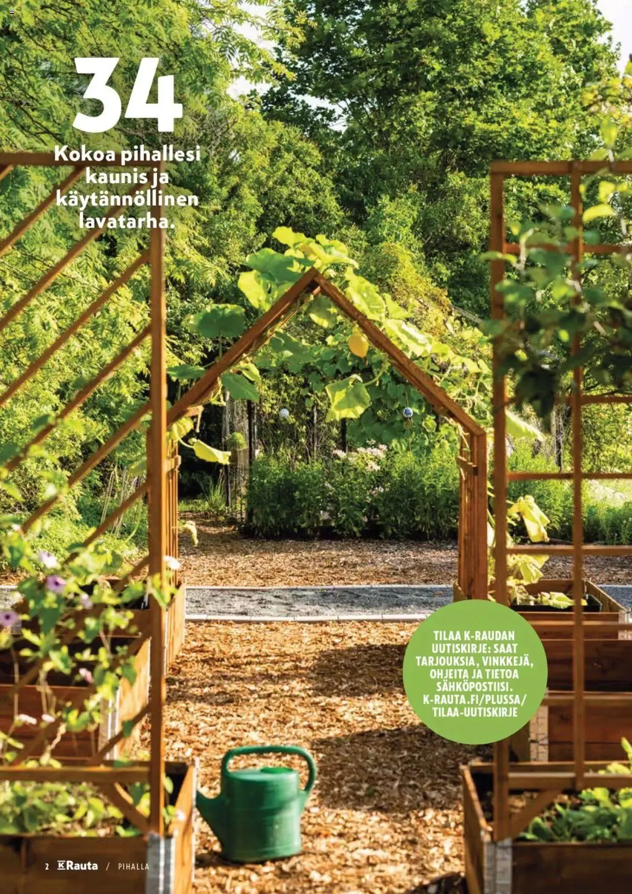 K-Rauta - Pihalla 2023 voimassa alkaen 27. maaliskuuta - 31. joulukuuta 2023 - Tarjouslehti sivu 2