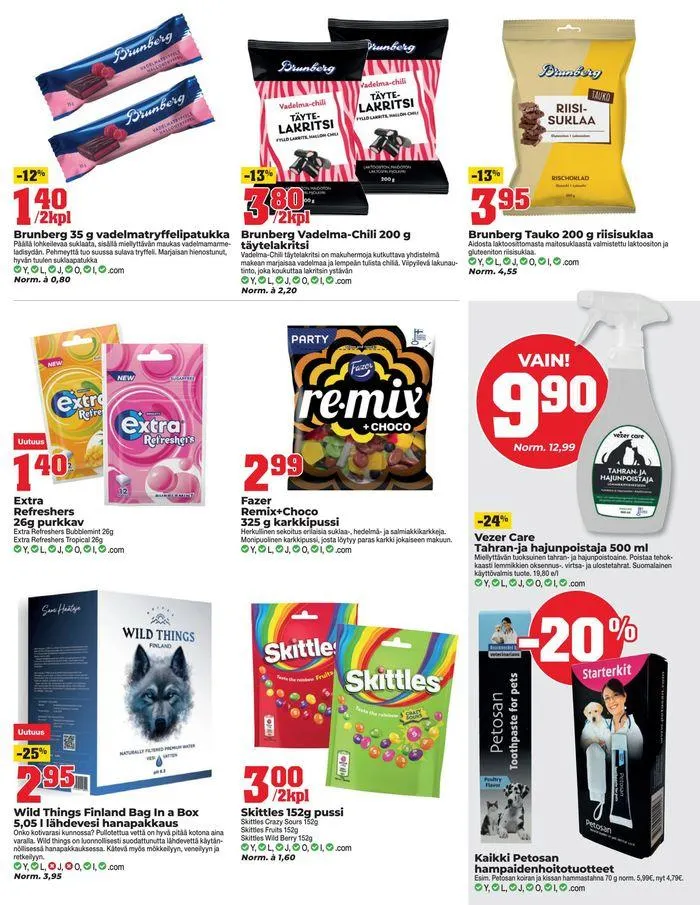 Parhaat tarjouksemme sinulle voimassa alkaen 18. syyskuuta - 2. lokakuuta 2024 - Tarjouslehti sivu 15