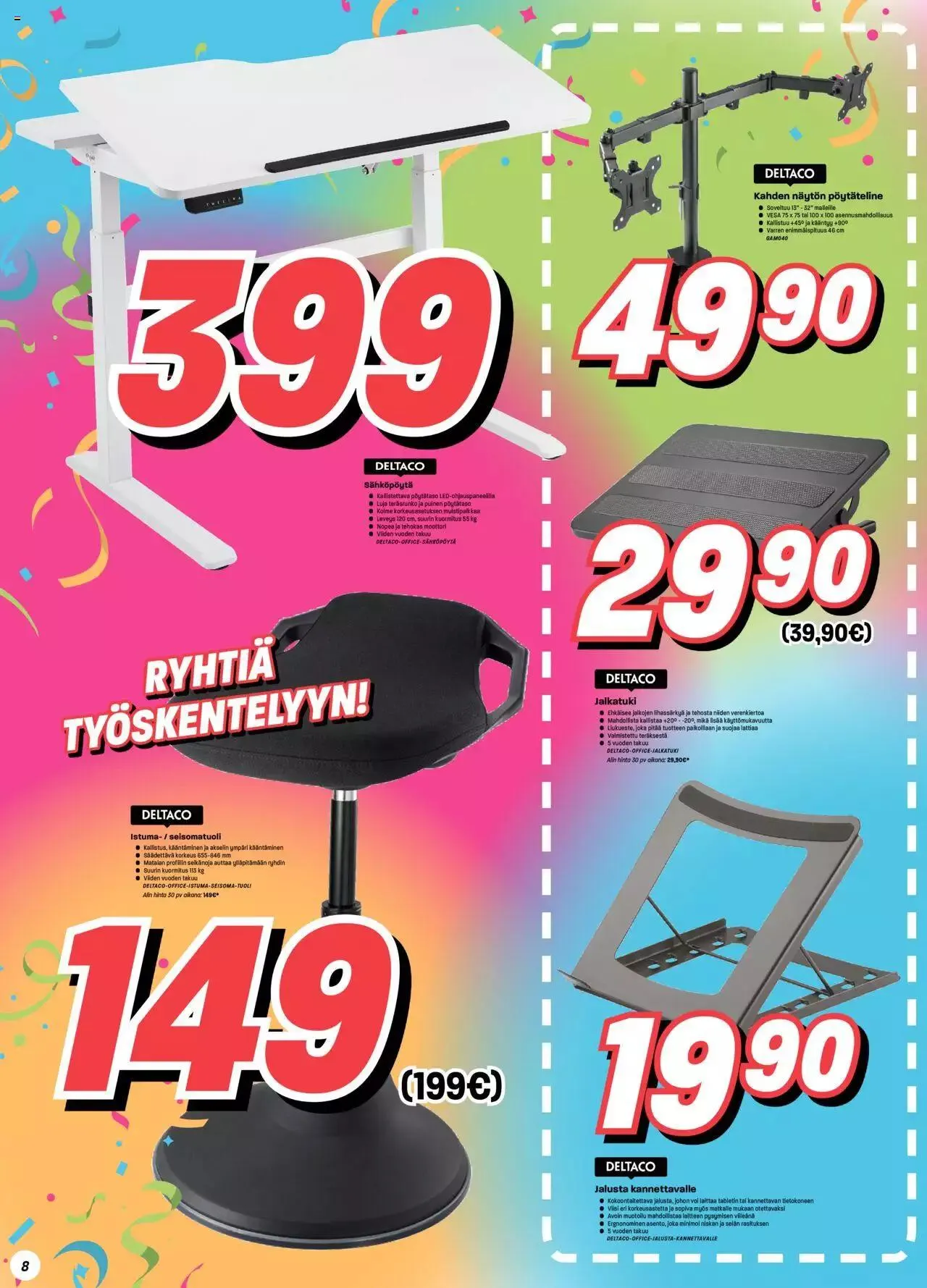 Veikon Kone tarjoukset voimassa alkaen 11. syyskuuta - 31. joulukuuta 2023 - Tarjouslehti sivu 8