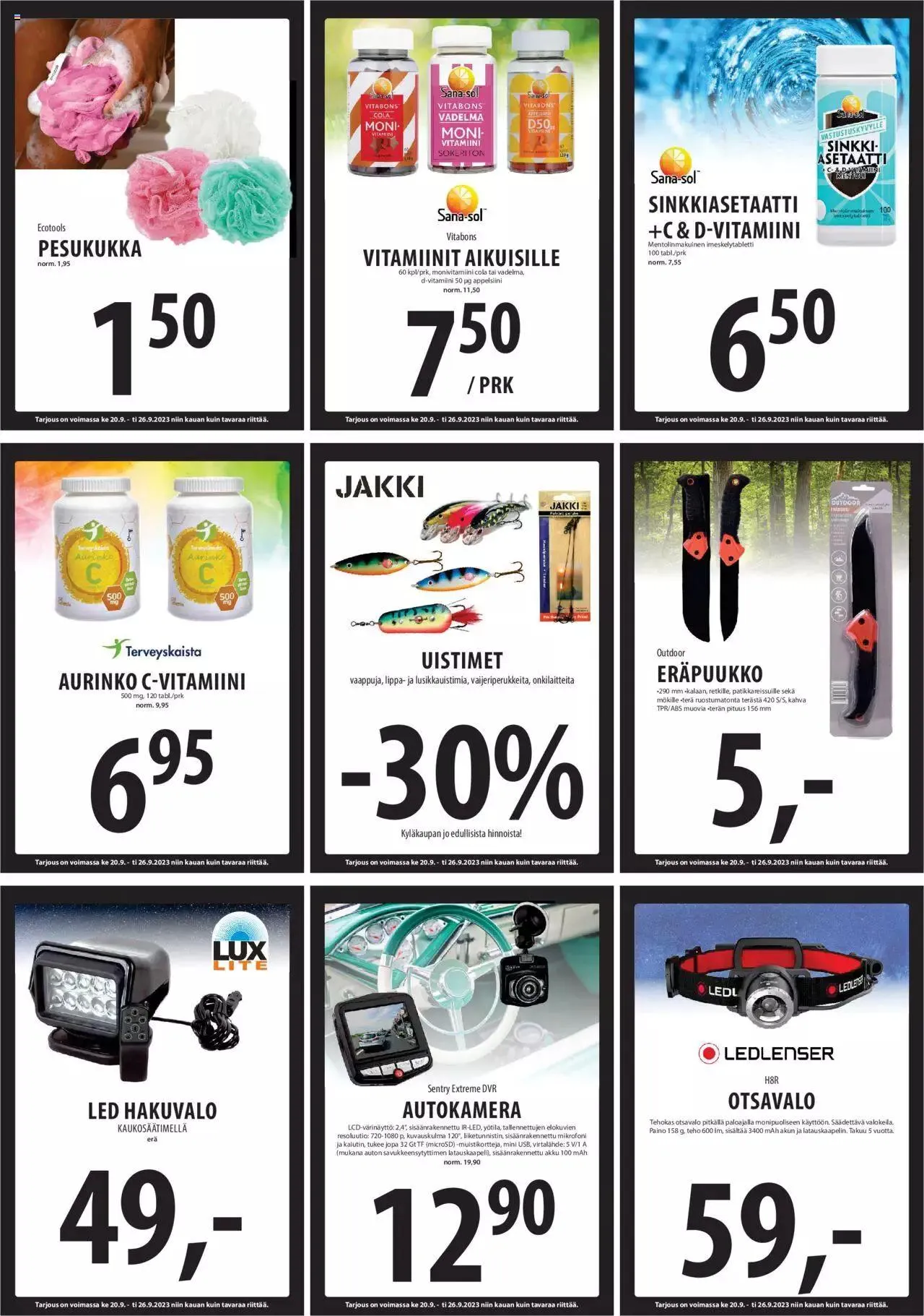 Tuuri tarjoukset voimassa alkaen 20. syyskuuta - 26. syyskuuta 2023 - Tarjouslehti sivu 13
