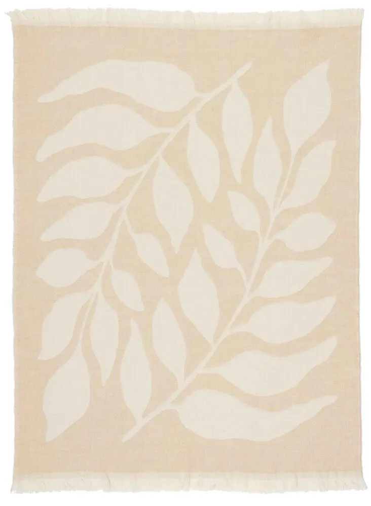 Torkkupeitto Elsaform Wool Leaves