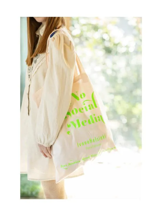 No Socil Media tote bag