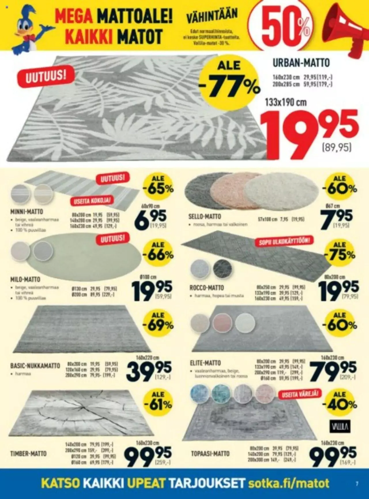 Sotka tarjoukset voimassa alkaen 10. heinäkuuta - 31. joulukuuta 2023 - Tarjouslehti sivu 7