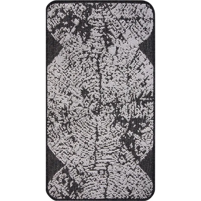 Käytävämatto Jysmä 75 x 200 cm Sisalo Halko tummanharmaa