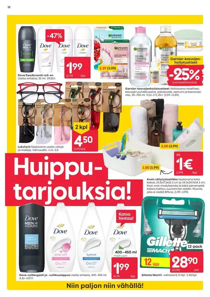Rusta tarjoukset voimassa alkaen 16. maaliskuuta - 16. maaliskuuta 2025 - Tarjouslehti sivu 12
