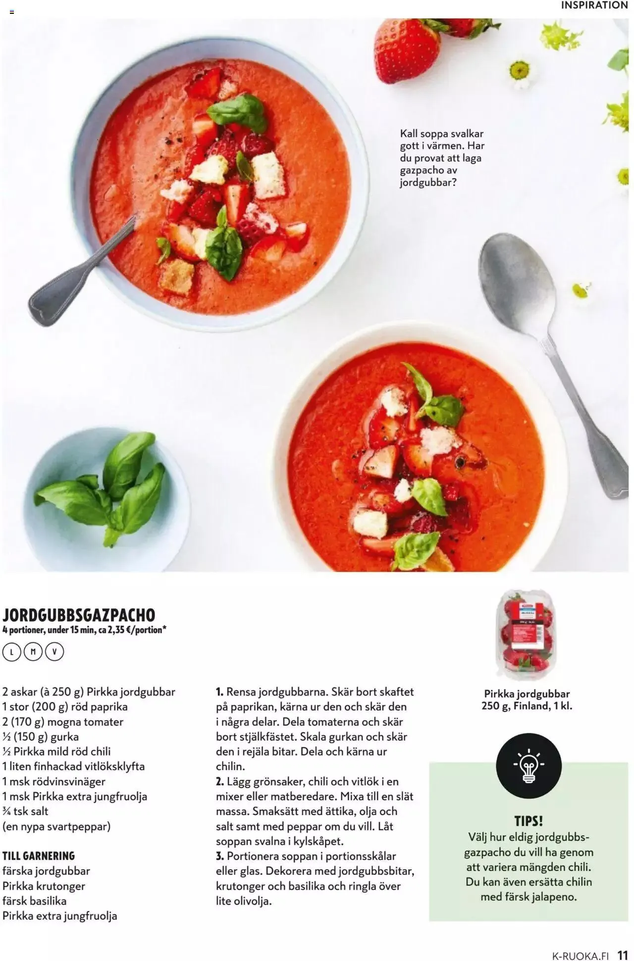 K-Market tarjoukset voimassa alkaen 7. kesäkuuta - 29. elokuuta 2023 - Tarjouslehti sivu 11