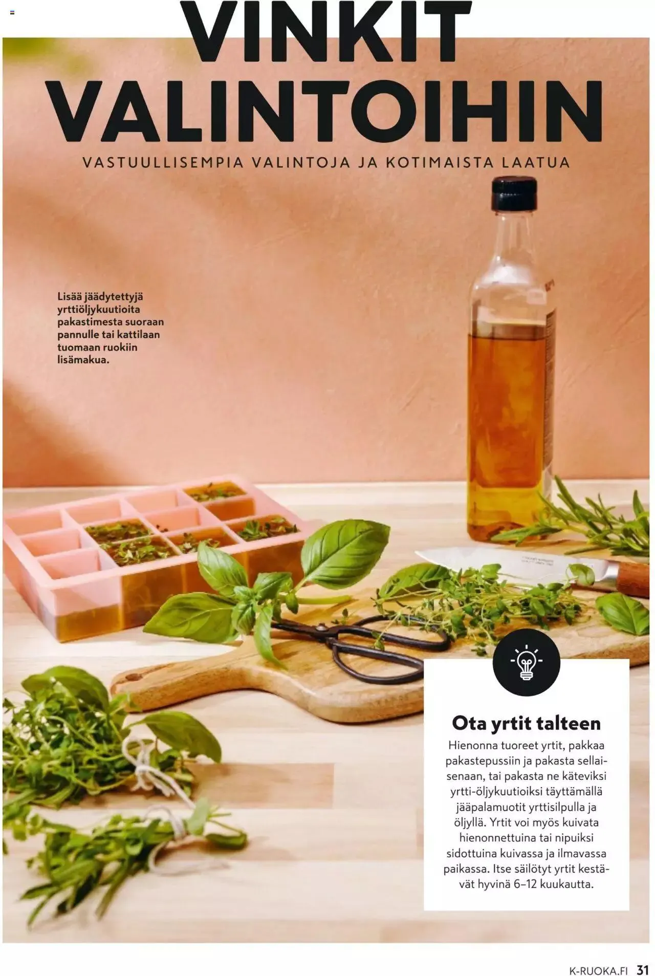 K-Citymarket - K-Ruoka voimassa alkaen 4. lokakuuta - 31. lokakuuta 2023 - Tarjouslehti sivu 31