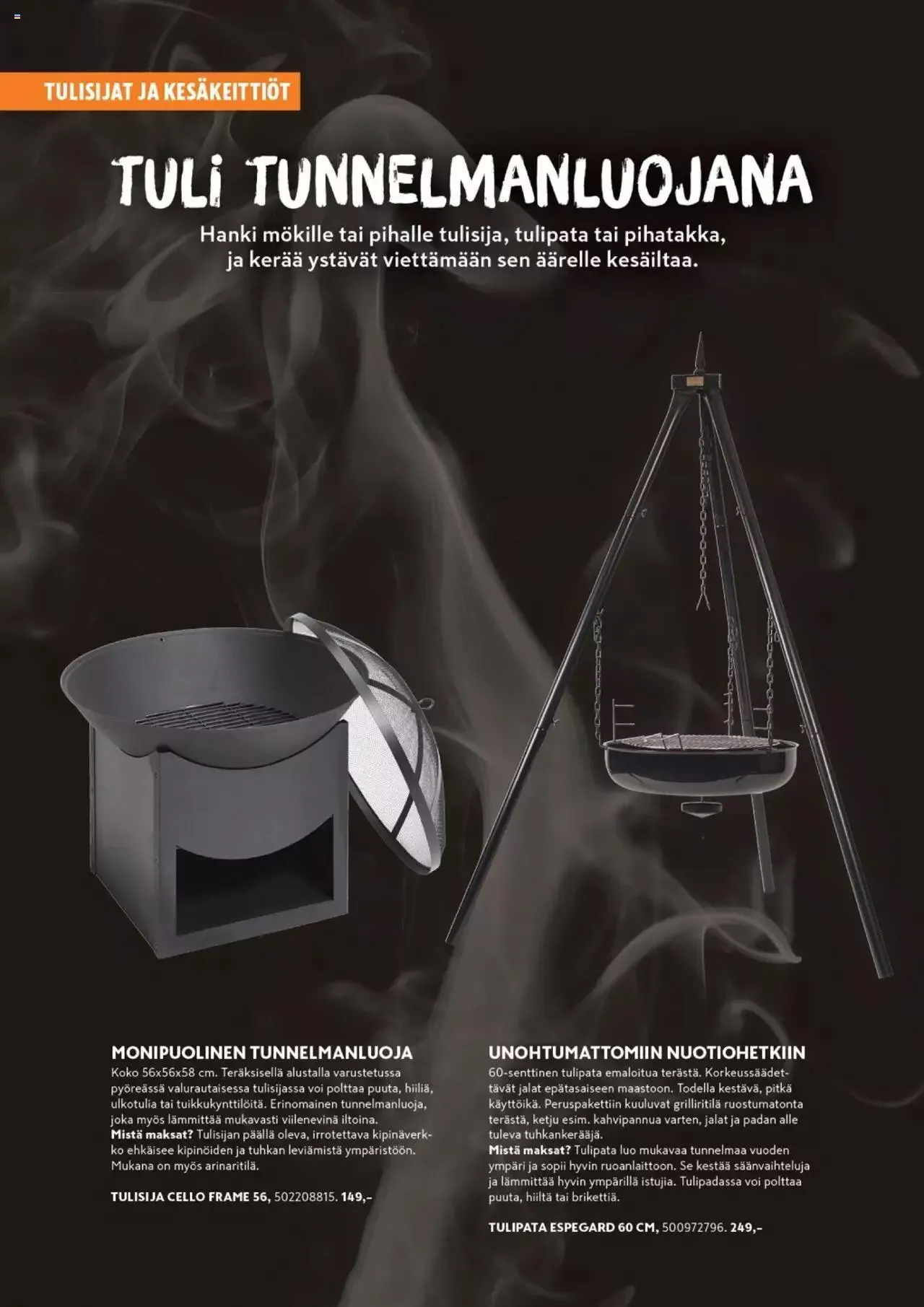 K-Rauta - Liekeissä-kuvasto 2023 voimassa alkaen 27. maaliskuuta - 31. heinäkuuta 2023 - Tarjouslehti sivu 32