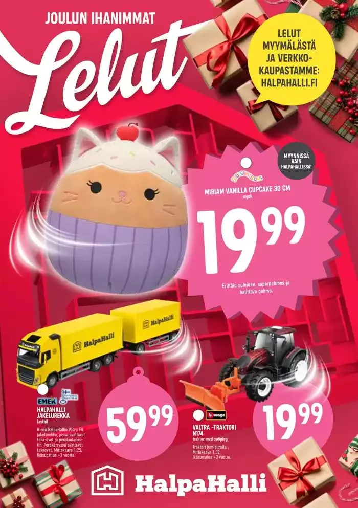 HalpaHalli tarjoukset - 1