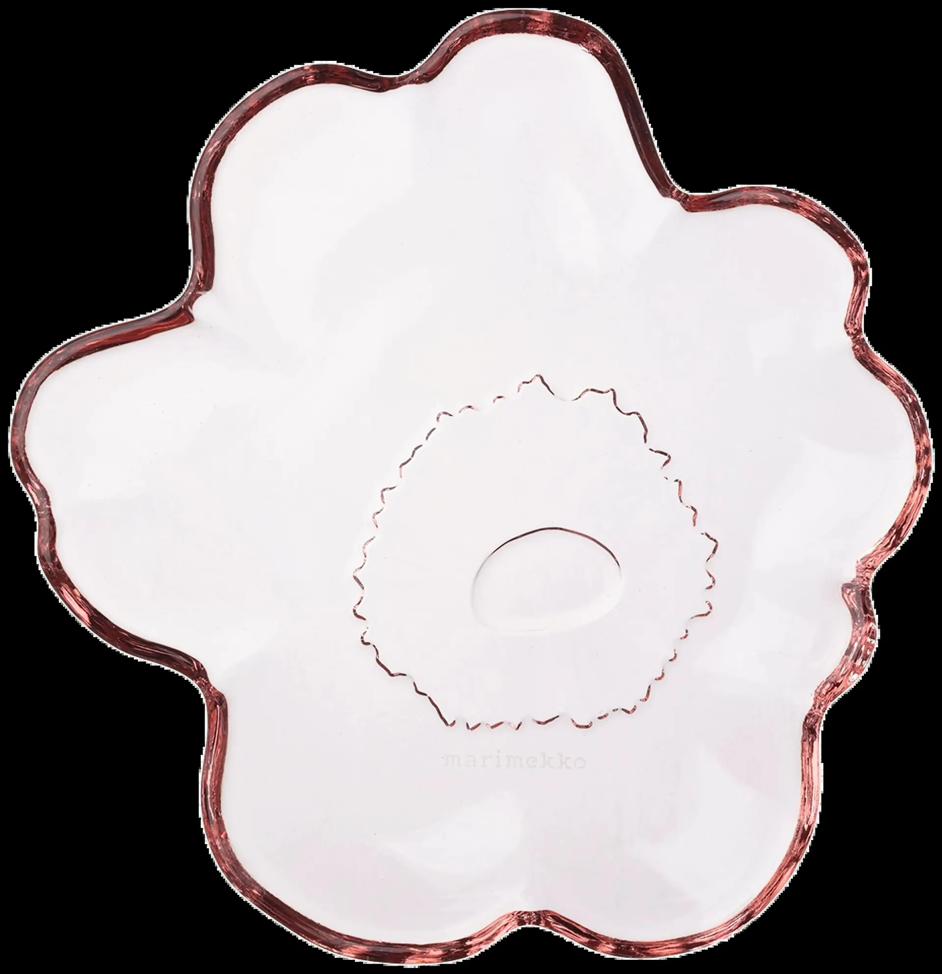 Marimekko Unikko Lasilautanen 13 cm