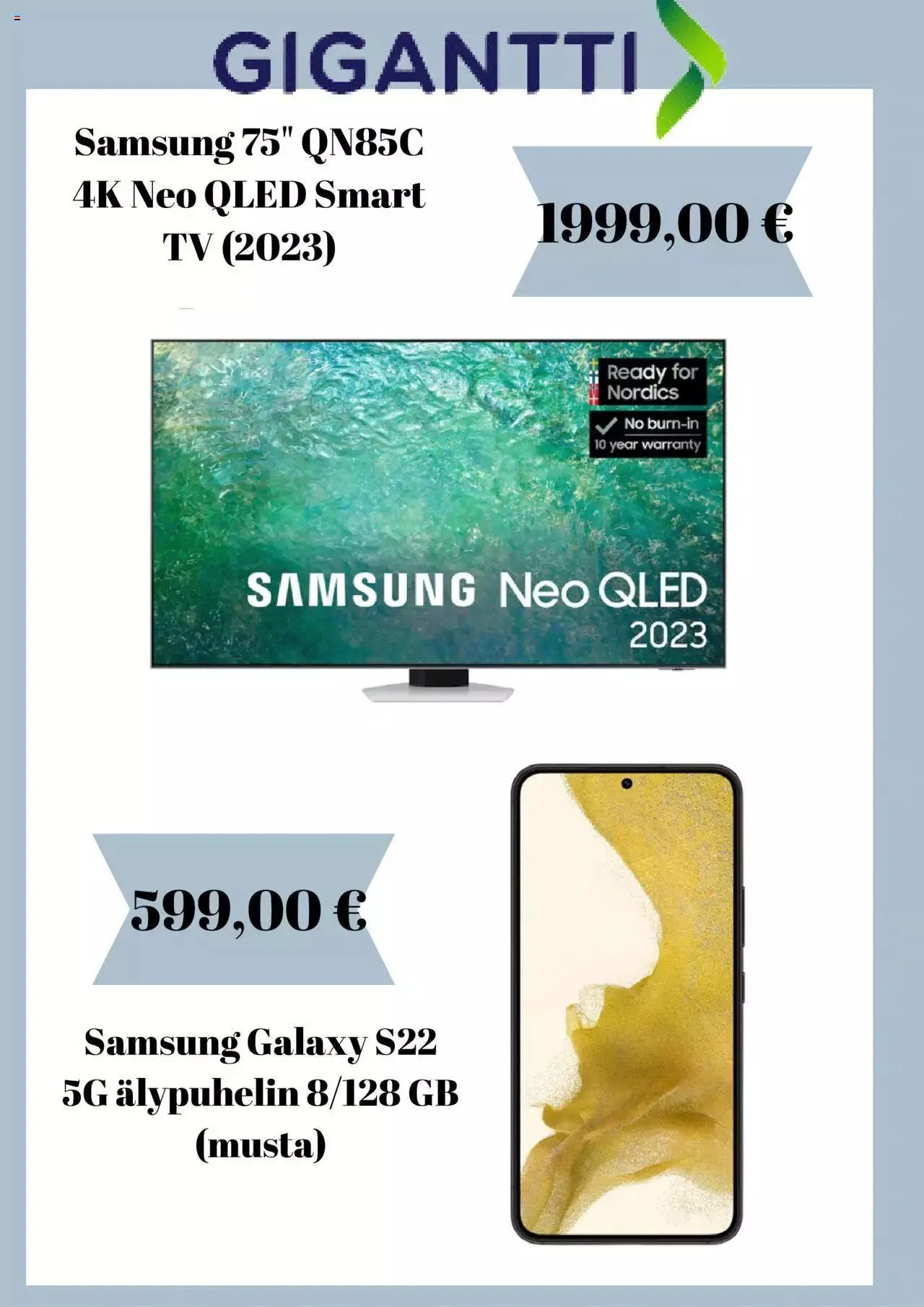 Gigantti tarjoukset voimassa alkaen 24. elokuuta - 7. syyskuuta 2023 - Tarjouslehti sivu 4