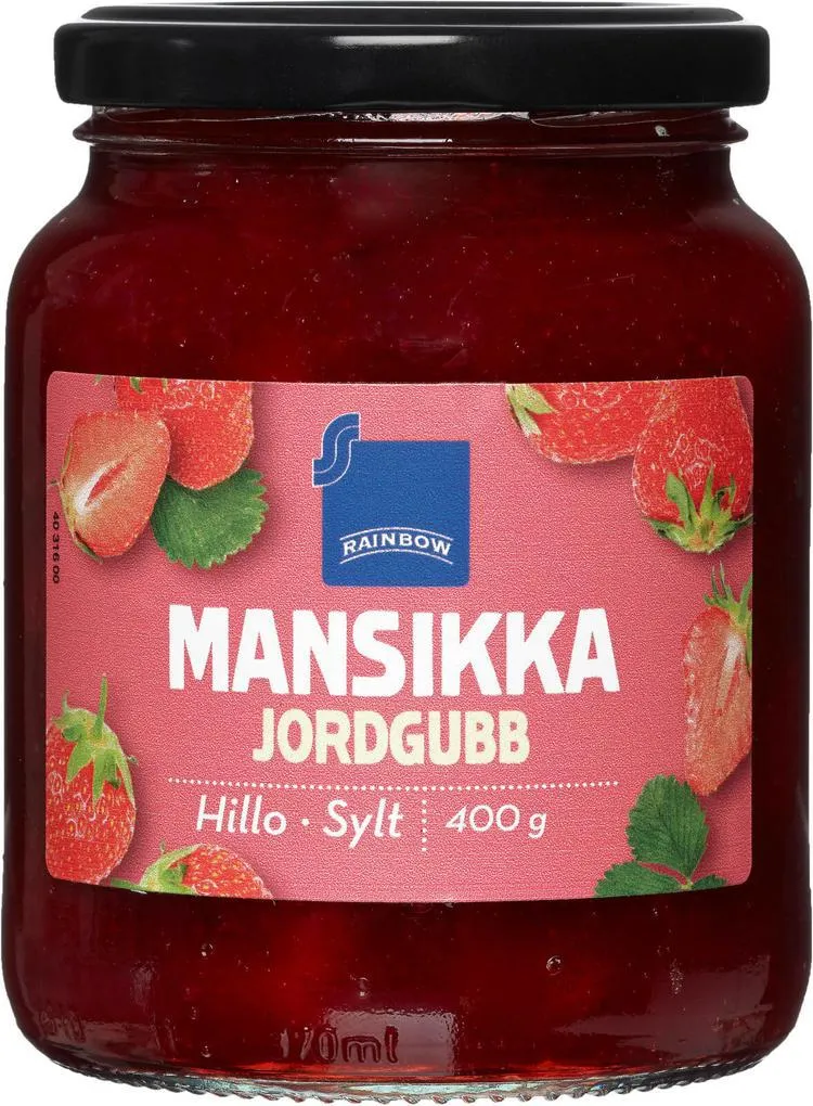 Rainbow mansikkahillo 400 g