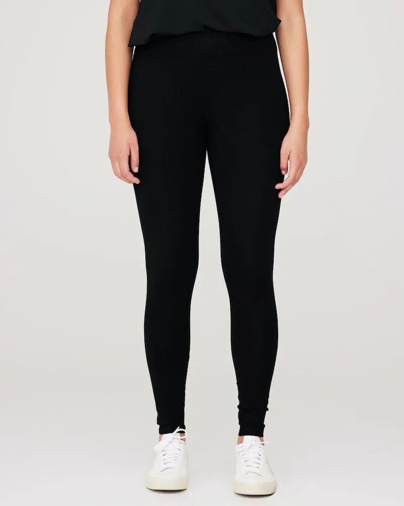 Puuvillalegginsit, korkeahko vyötärö