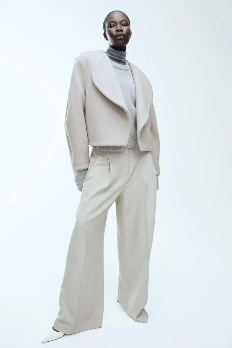 Villasekoitteinen takki