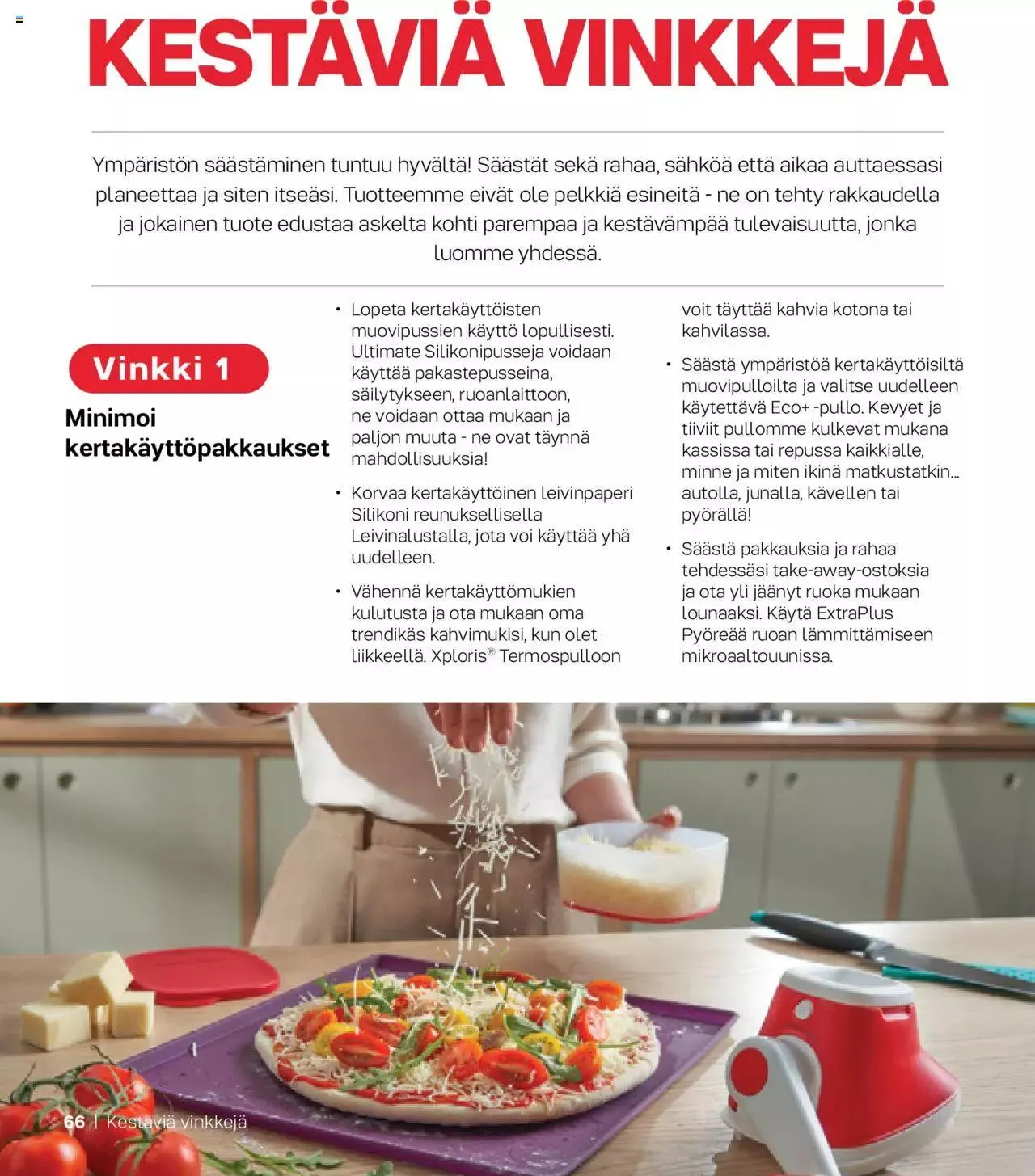 Tupperware tarjoukset Syksy / Talvi 2023-24 voimassa alkaen 29. syyskuuta - 31. joulukuuta 2023 - Tarjouslehti sivu 66