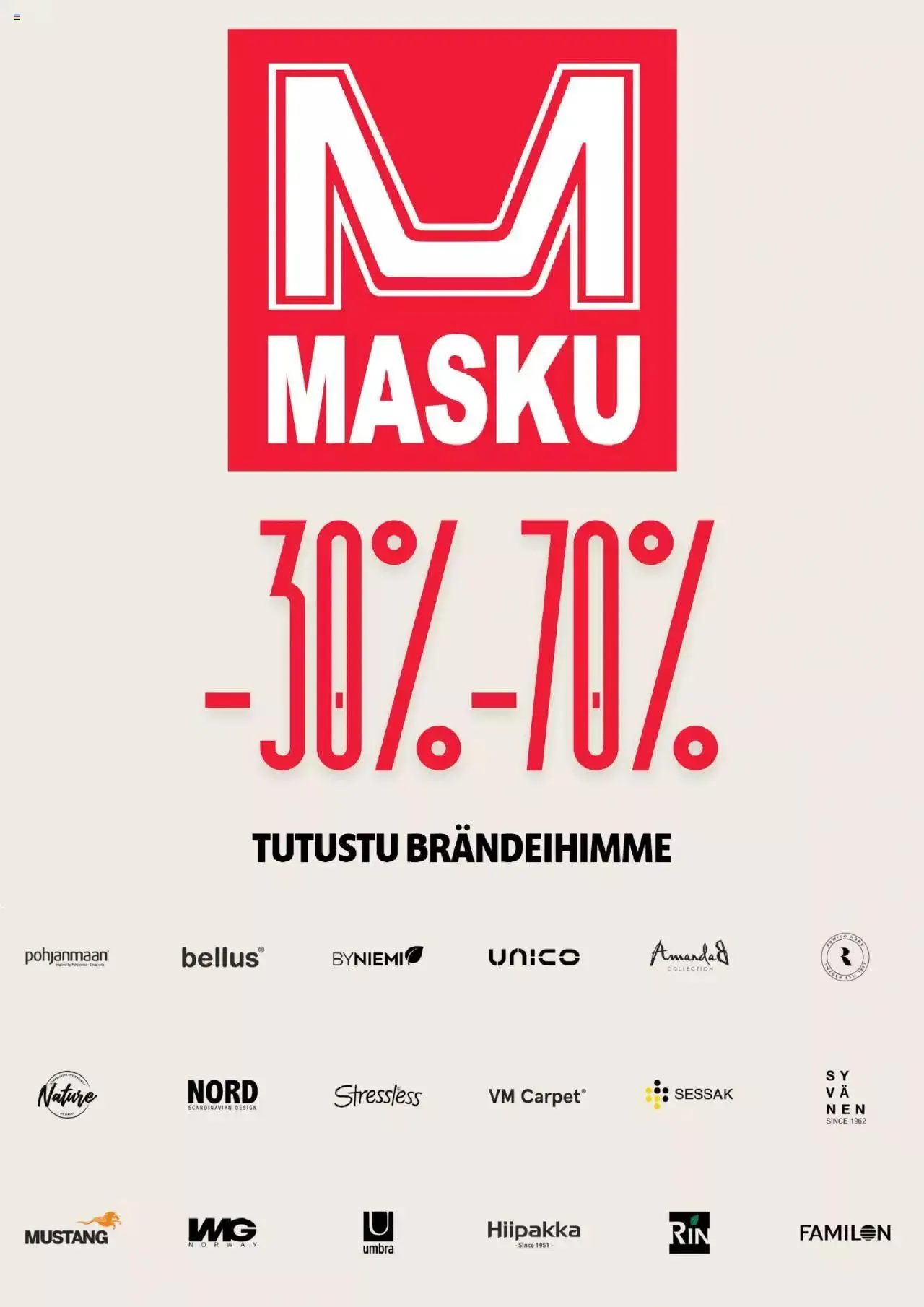 Masku tarjoukset - 0