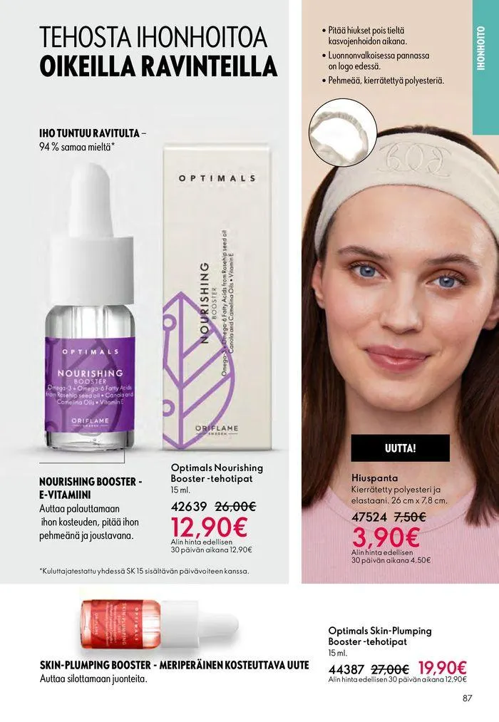 Oriflame tarjoukset voimassa alkaen 22. elokuuta - 5. syyskuuta 2024 - Tarjouslehti sivu 87