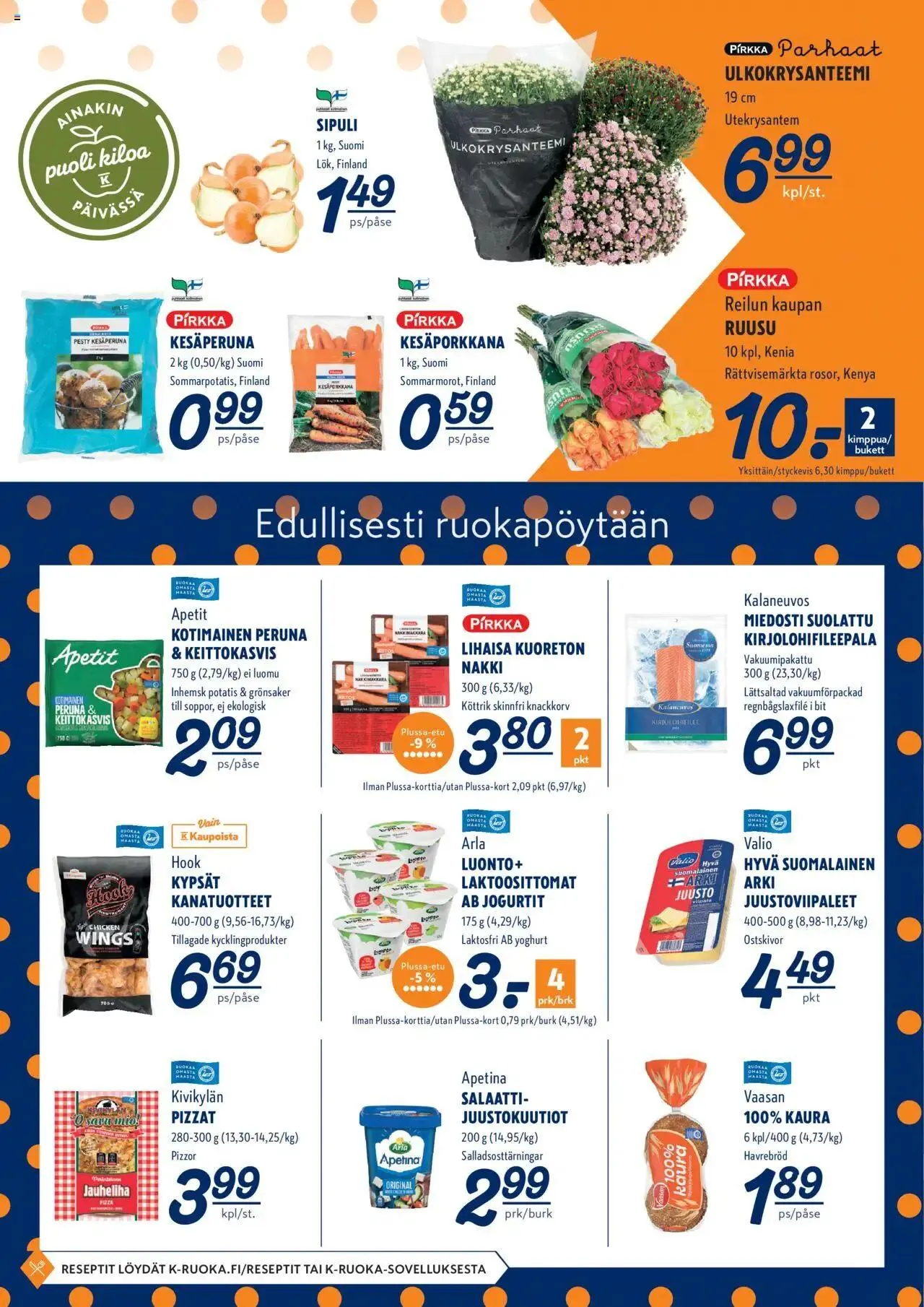 K-Supermarket tarjoukset voimassa alkaen 29. elokuuta - 1. syyskuuta 2024 - Tarjouslehti sivu 2
