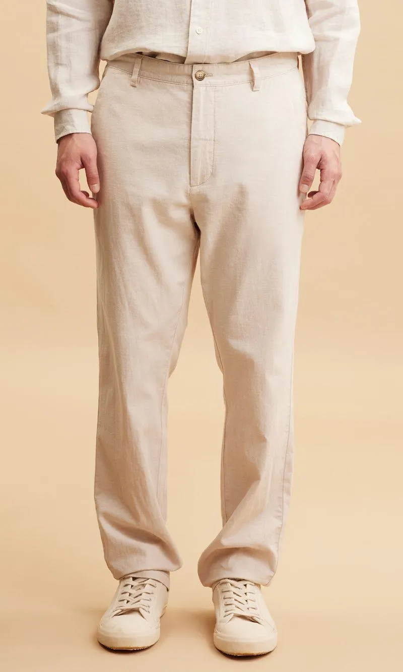 Chinos i linblanding