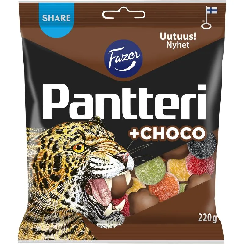 Pantteri Fazer 220 g +Choco