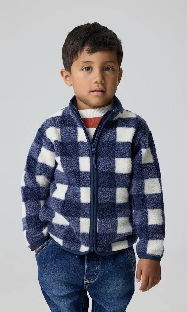 Fleecetakki vetoketjulla