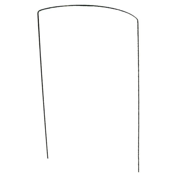 KASVITUKI VIHREÄKSI MAALATTUA METALLIA, 5 MM X 70 CM